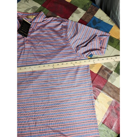 Roundtree & Yorke Mens Size XL  Polo Shirt Short Sleeve Performance New -25 - Picture 5 of 9